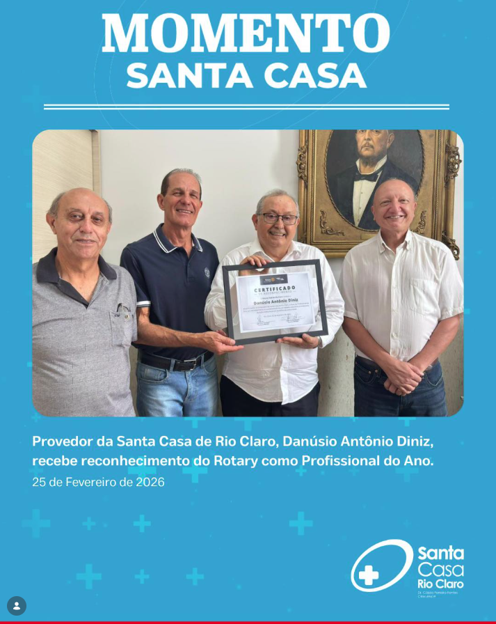 Momento Santa Casa – Homenagem ao provedor