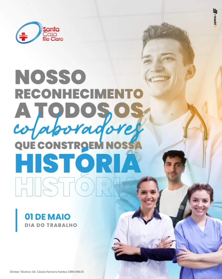 01 de Maio – Dia do Trabalho