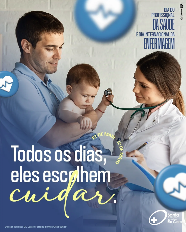 Dia do Profissional da Saúde e Dia Internacional da Enfermagem