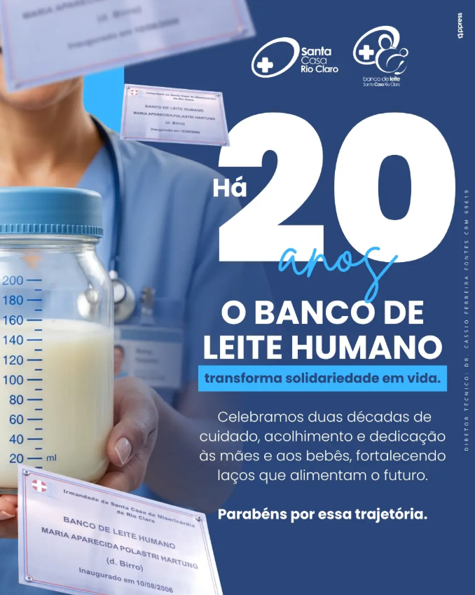 20 Anos do Banco de Leite!